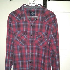American Eagle Button Down L/S Shirt Slim Fit XXL